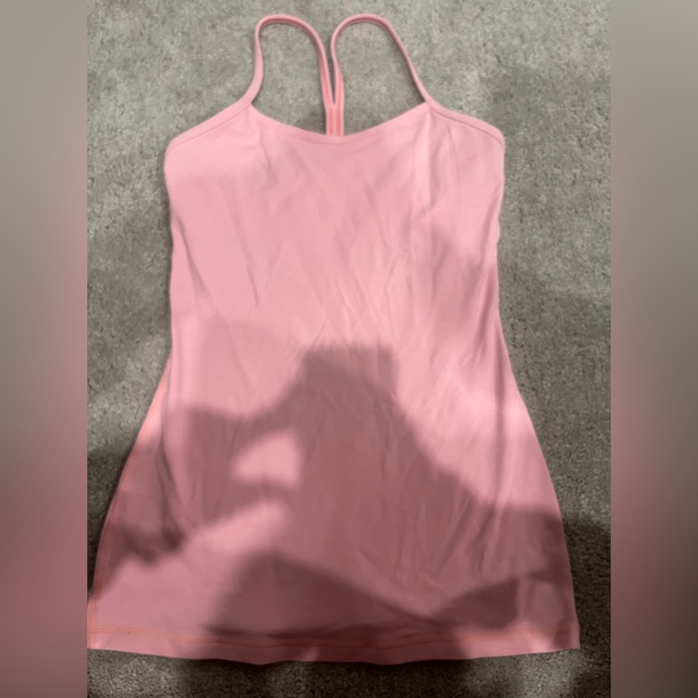 Super cute light pink lulu tank top!!